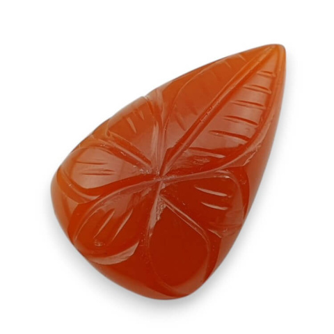 Carnelian carved cabochon 26x17 mm no 46 Carnelian carved cabochon 26x17 mm no 46