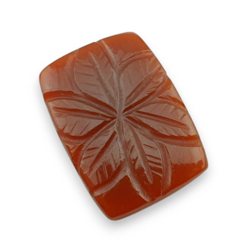 Carnelian carved cabochon 26x19 mm no 37 Carnelian carved cabochon 26x19 mm no 37