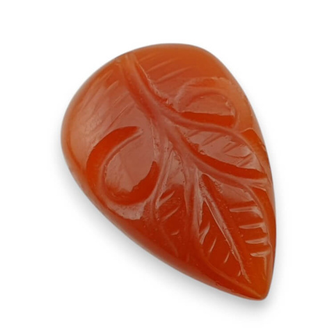 Carnelian carved cabochon 27x18 mm no 41 Carnelian carved cabochon 27x18 mm no 41