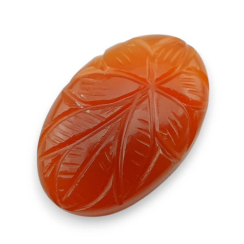 Carnelian carved cabochon 30x20 mm no 25 Carnelian carved cabochon 30x20 mm no 25