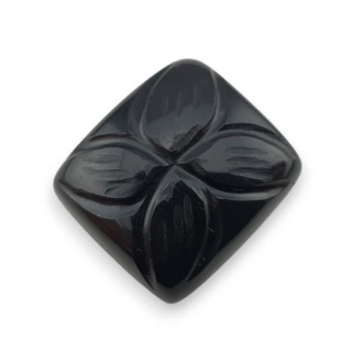 Onyx cabochon carving 18x16 mm no 97