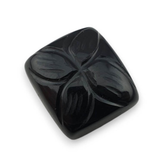 Onyx cabochon carving 18x16 mm no 97