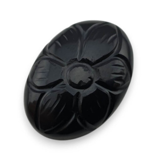 Onyx cabochon carving 21x15 mm no. 88
