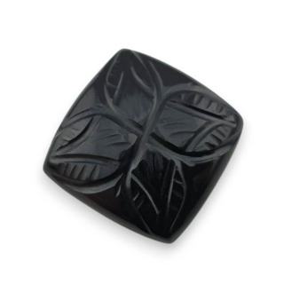 Onyx cabochon carving 21x6 mm no 44