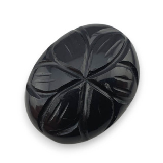 Onyx cabochon carving 23x17 mm no 22