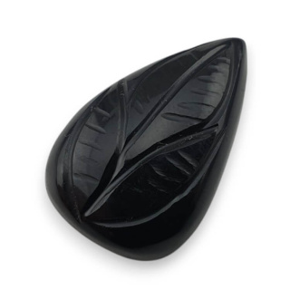 Onyx carving cabochon 24x15 mm no. 120