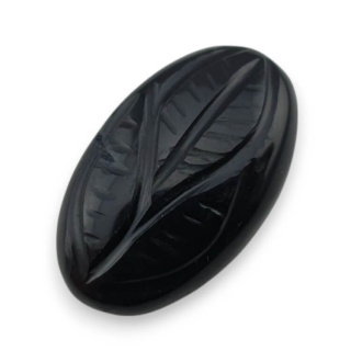 Onyx cabochon carving 24x15 mm no 85