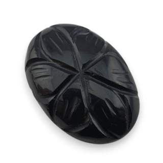 Onyx cabochon carving 24x17 mm no 59