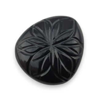 Onyx cabochon carving 24x21 mm no 36