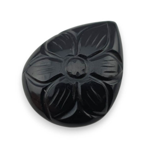 Onyx cabochon carving 24x23 mm no 100 Onyx cabochon carving 24x23 mm no 100