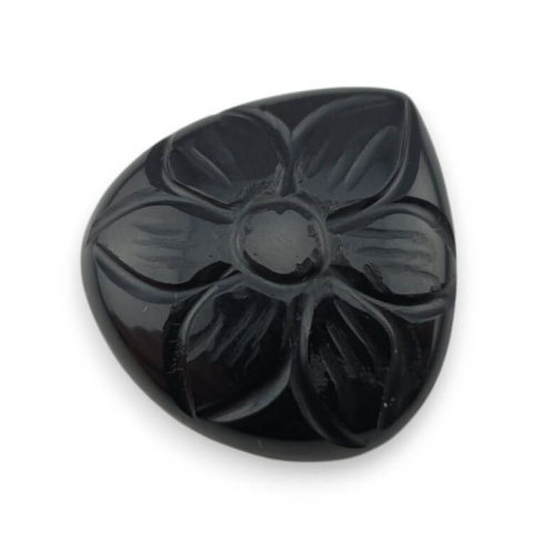 Onyx cabochon carving 24x23 mm no 76 Onyx cabochon carving 24x23 mm no 76