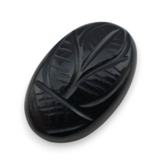 Onyx cabochon carving 25x16 mm no. 119