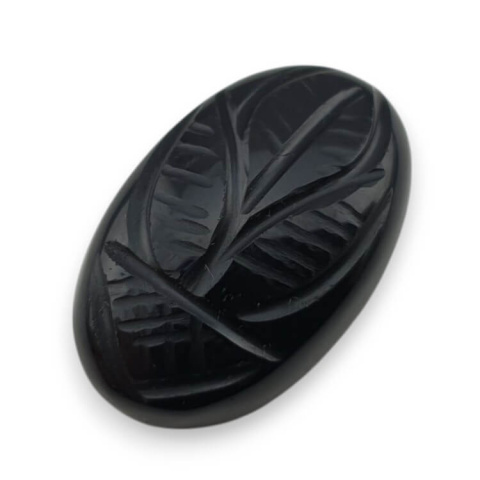 Onyx carved cabochon 25x16 mm no 119 Onyx carved cabochon 25x16 mm no 119