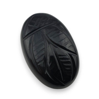 Onyx cabochon carving 25x16 mm no. 119