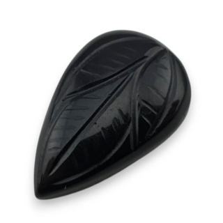 Onyx cabochon carving 25x16 mm no 125