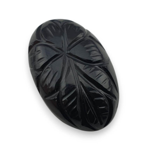 Onyx carved cabochon 25x16 mm no 67 Onyx carved cabochon 25x16 mm no 67
