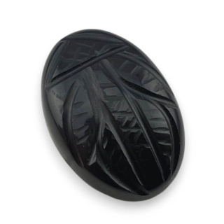Onyx cabochon carving 25x17 mm no 66