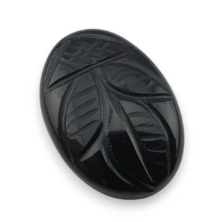 Onyx cabochon carving 25x18 mm no. 24