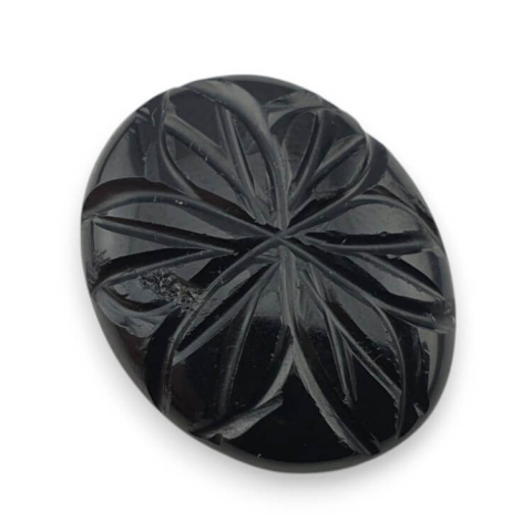 Onyx carved cabochon 25x21 mm no 55 Onyx carved cabochon 25x21 mm no 55
