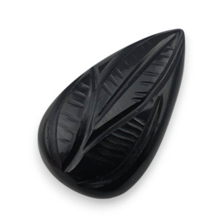 Onyx cabochon carving 26x15 mm no. 93