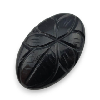 Onyx cabochon carving 26x16 mm no. 26
