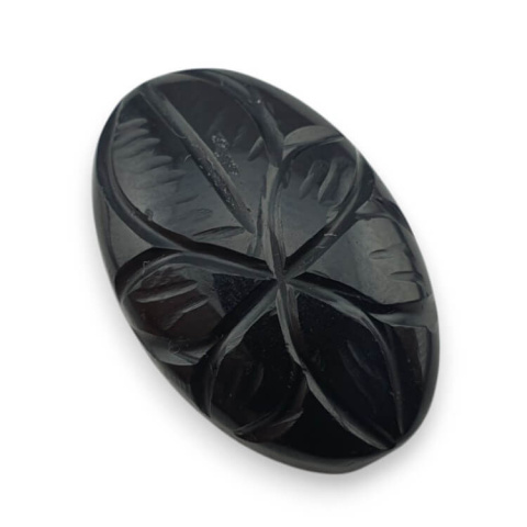 Onyx carved cabochon 26x16 mm no 26 Onyx carved cabochon 26x16 mm no 26