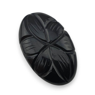 Onyx cabochon carving 26x16 mm no 75