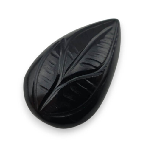Onyx cabochon carving 26x16 mm no. 83 Onyx cabochon carving 26x16 mm no. 83