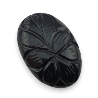 Onyx cabochon carving 26x17 mm no. 102