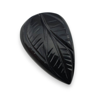 Onyx cabochon carving 26x17 mm no 104
