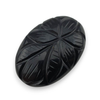 Onyx cabochon carving 26x18 mm no. 103