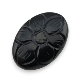 Onyx cabochon carving 26x18 mm no 95