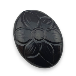 Onyx cabochon carving 26x19 mm no 101