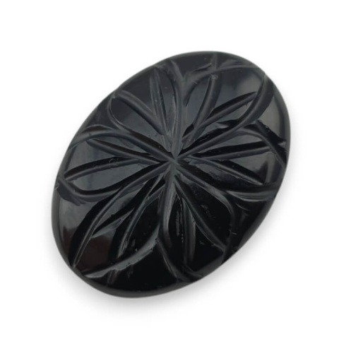Onyx cabochon carving 26x19 mm no. 28 Onyx cabochon carving 26x19 mm no. 28