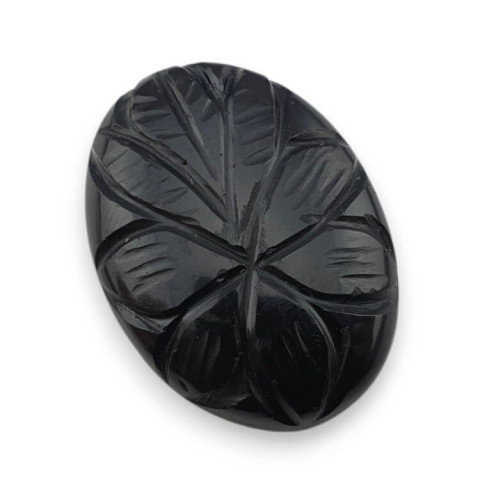 Onyx carved cabochon 26x19 mm no 8 Onyx carved cabochon 26x19 mm no 8