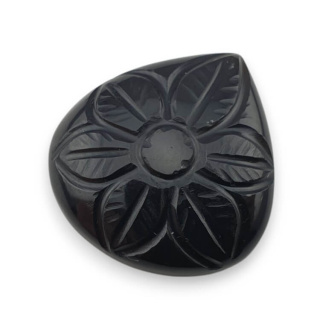 Onyx cabochon carving 26x25 mm no. 31