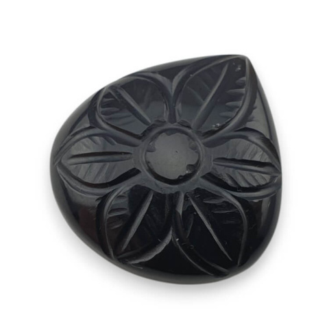 Onyx carved cabochon 26x25 mm no 31 Onyx carved cabochon 26x25 mm no 31
