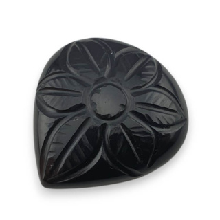 Onyx cabochon carving 26x25 mm no. 31