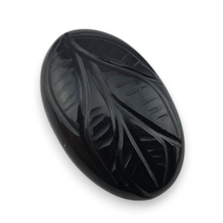 Onyx cabochon carving 27x16 mm no 53