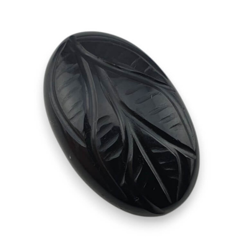 Onyx carved cabochon 27x16 mm no 53 Onyx carved cabochon 27x16 mm no 53