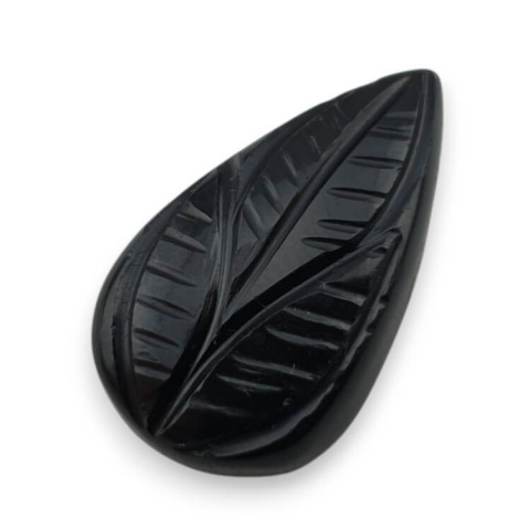 Onyx carved cabochon 27x16 mm no 61 Onyx carved cabochon 27x16 mm no 61