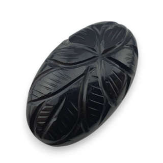 Onyx cabochon carving 27x16 mm no. 65