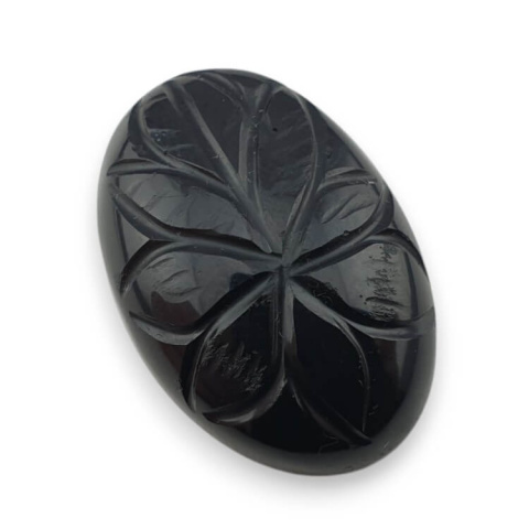 Onyx carved cabochon 27x18 mm no 3 Onyx carved cabochon 27x18 mm no 3