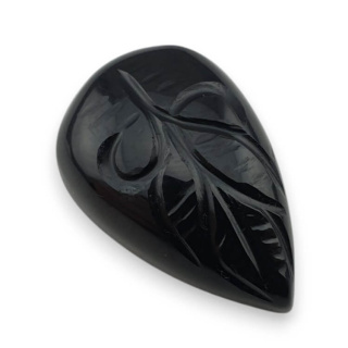 Onyx cabochon carving 27x18 mm no 81