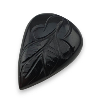 Onyx cabochon carving 27x19 mm no 29