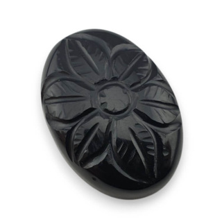 Onyx cabochon carving 27x19 mm no 99