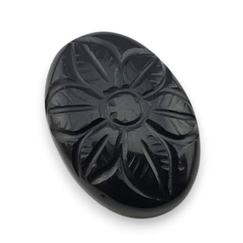 Onyx carved cabochon 27x19 mm no 99 Onyx carved cabochon 27x19 mm no 99