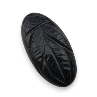 Onyx cabochon carving 28x14 mm no 86