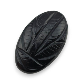 Onyx cabochon carving 28x17 mm no 51