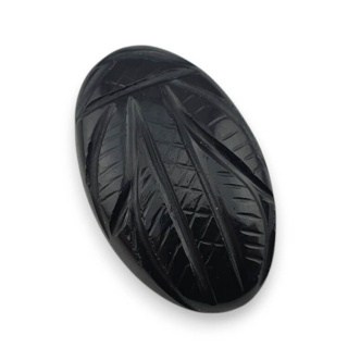 Onyx cabochon carving 28x17 mm no 51